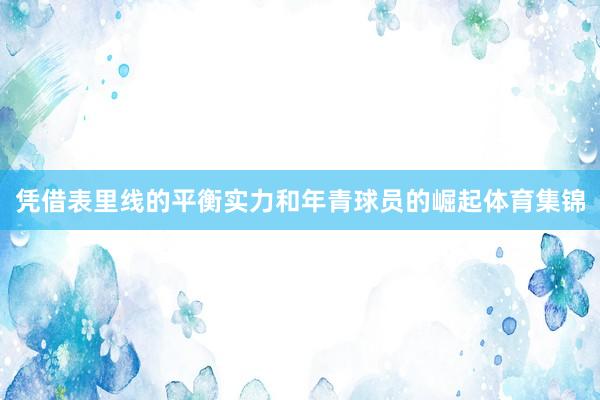 凭借表里线的平衡实力和年青球员的崛起体育集锦